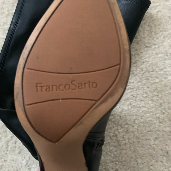 COPY - Black boots by Franco Sarto size 10 - Picture 3 of 4